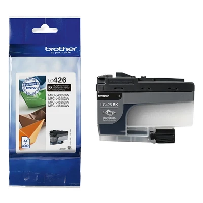 Imagen de Cartucho de tinta Brother LC426BK, Compatible con MFC J4540DWXL, Negro