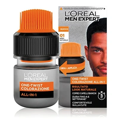 Imagen de L&#039;Or?al Paris One Twist Colorazione Uomo 01 Nero Natural