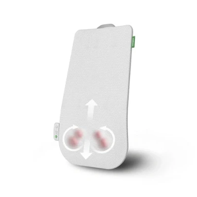 Imagen de medisana MC 600 masajeador cervical y espalda con calor, Shiatsu superficie de masaje extra grande, cojin para espalda, cintura hombros, fácil transportar