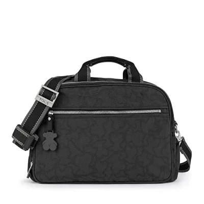 Imagen de Bolsa de bebé Tous Catri Kaos 295810281 , color antracita negro
