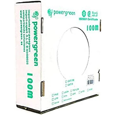 Imagen de Cable De Red Utp Cat 5e Rigido 100 Metros Caja Pvc