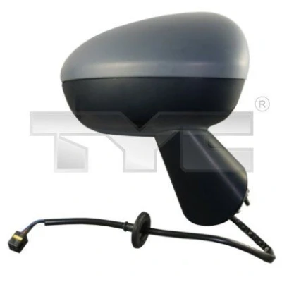 Imagen de Espejo retrovisor Tyc 325 0136 izquierda imprimado negro para ajuste elect. espejo, asférico, calefactable OPEL: Meriva B