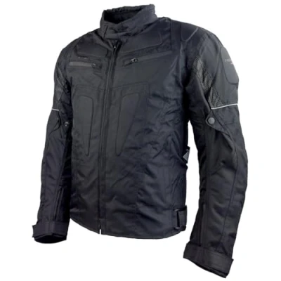 Imagen de Roleff Racewear 3015 Riga Chaqueta de Motorista, Tela, Tamaño XL, Negro