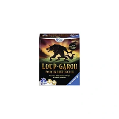 Imagen de Ravensburger 267316, Juego de Cartas y Fichas Hombre Lobo para Crepúsculo