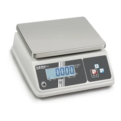 Imagen de IP Balanza de mesa protegida [Kern WTB 3 K 4 N] Precisión hasta 0,5 g, rango pesaje Max. kg