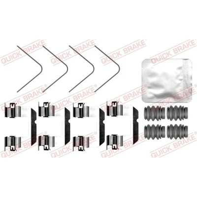 Imagen de QUICK BRAKE 109 0102 Kit de accesorios, pastillas frenos KIA: Rio 4