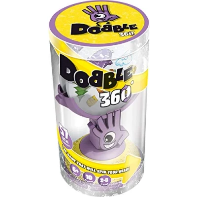 Imagen de Asmodee , Dobble 360 Card Game Ages 6+ 2 8 Players 15 Minutes Playing Time