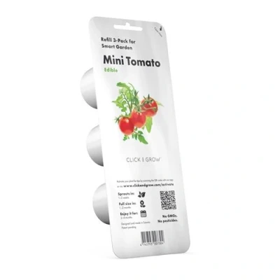 Imagen de Click &amp; Grow, Recambio Cápsulas de Cultivo Tomate Cherry, Kit 3 Unidades