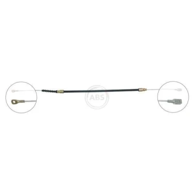 Imagen de A.B.S. K16468 Cable de Freno Mano 753 Discos para dirección izquierda/derecha VOLVO: S90