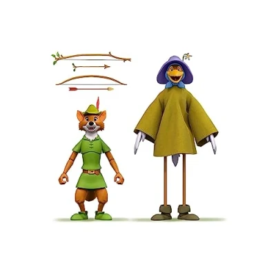 Imagen de Super7 ¡ULTIMATES! Disney Robin Hood Figura de acción 7 Pulgadas con Accesorios coleccionables clásicos y Juguetes Retro