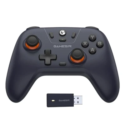 Imagen de GameSir Nova Lite Controlador Inalámbrico, Conectividad Tri modo, Joystick Gamepad para PC con Windows/Switch/iOS/Android, Disparador de Efecto Hall, DualVibration, Turbo, Motion(Morado oscuro)