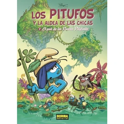 Imagen de Los Pitufos Y La Aldea De Las Chicas 7. El Pais Piedras Pi Tufa