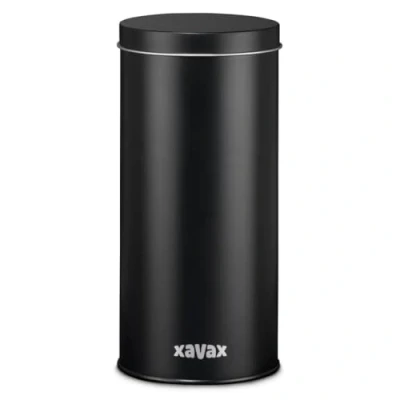 Imagen de Xavax Bote Para Almacenar Café o Cápsulas de (Bote Metal, Gran Capacidad, Guardar en Grano, Molido, Cualquier otro Alimento) Color Negro Mate.