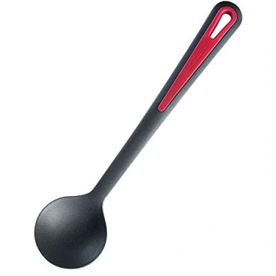 Imagen de Westmark Cuchara para Verduras y Wok, Resistente al calor hasta 270 C, PPA, Longitud: 31,5 cm, Gallant Plus, Negro/rojo, 29652275
