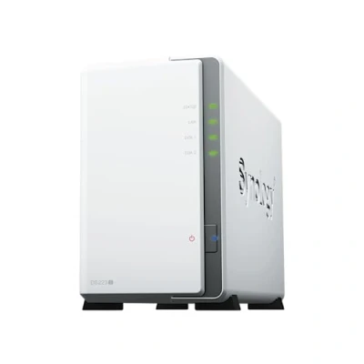 Imagen de Synology DS223j Estación de disco NAS 2 bahías (Realtek RTD1619B 4 núcleos, 1,7 GHz, 1 GB DDR4 RAM, puerto LAN RJ 45, GbE) paquete TB con discos duros Seagate IronWolf