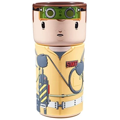 Imagen de Numskull Ghostbusters Ray Stantz CosCup Taza de cerámica con funda goma, 400 ml, producto oficial Cazafantantantantas