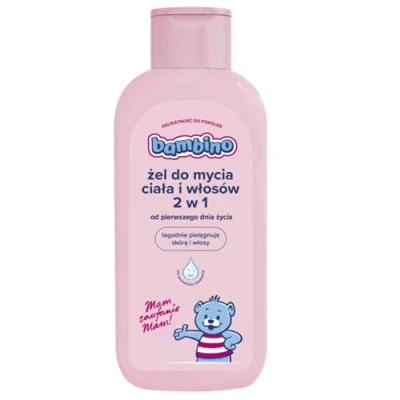 Imagen de Bambino NBAM09 Gel de lavado corporal, 400 ml