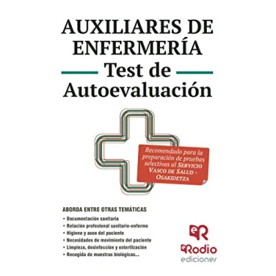 Imagen de Auxiliares de Enfermería. Más 2.500 preguntas tipo test. Osakidetza Servicio Vasco Salud: 1 (OPOSICIONES)