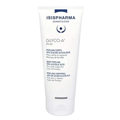 Imagen de ISISPHARMA GLYCO A BODY Crema Peeling para Suavizar, Hidratar y Tonificar la Piel Ácido Glicólico, Manteca de Karité Escualeno Vegetal Pieles secas ásperas Productos franceses
