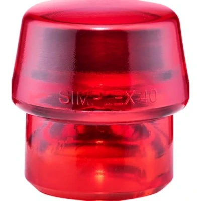 Imagen de HALDER 3206.040 Boca de recambio plástico rojo Simplex Ø 40 mm