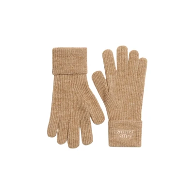 Imagen de Superdry SOFT Guantes, Mujer, Talla: One Size, Toasted coconut brown