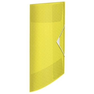 Imagen de ESSELTE 626220 Carpeta de gomas COLOUR&#039;ICE PP con 3 solapas DIN A4 color amarillo