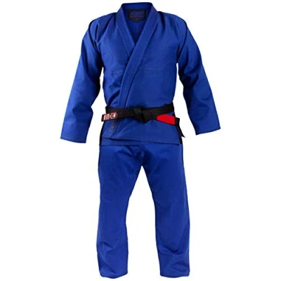 Imagen de Venum Contender Evo Kimono De Jiu Jitsu Brasileño/Bjj Gi, Unisex adulto, Azul royal, A1