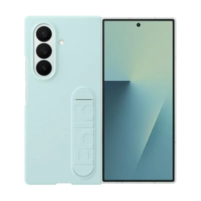 Imagen de Funda De Silicona Samsung Mint Y Protector Pantalla Para Galaxy Z Fold7