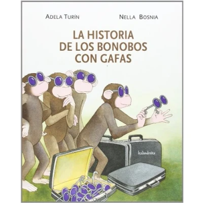 Imagen de La historia de los bonobos con gafas (libros para soñar)