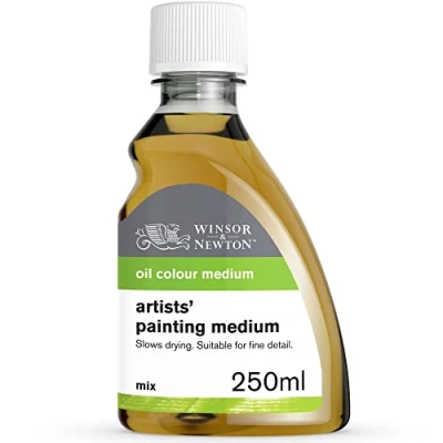 Imagen de Winsor &amp; Newton 3039734 Aceite Para picturas, disminuye la velocidad del secado, botella de 250 ml