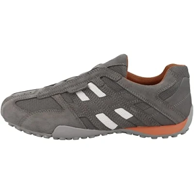 Imagen de Geox Uomo Snake L, Sneakers Hombre, Multicolor Lt Grey Anthracite, 42 EU