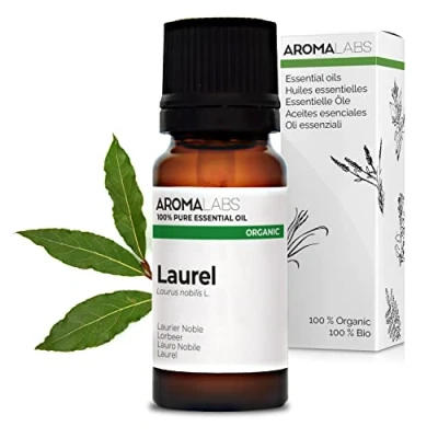 Imagen de Laurel BIO 10ml Aceite esencial 100% natural y calidad verificada por cromatografía Aroma Labs