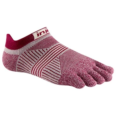 Imagen de Injinji Women&#039;s run lightweight no show coolmax Cherry M/L (40,5 44) Five toes socks