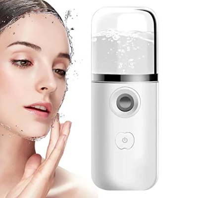 Imagen de Pulverizador de nebulizador,Pulverizador portátil nano nebulador facial Mini vapor recargable USB para extensiones pestañas, cuidado la piel, Tongfeng