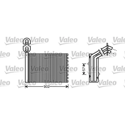 Imagen de VALEO 812324 Radiador de Calefaccion SEAT: Alhambra I, FORD: Galaxy Mk1, VOLKSWAGEN: Sharan I