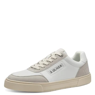Imagen de s.Oliver Zapatillas, Hombre, Talla: 43, White grey Zapatos