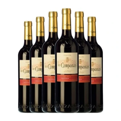 Imagen de Vinícola Navarra Las Campanas Garnacha Crianza 75 cl Vino tinto (Caja de 6 Botellas cl)