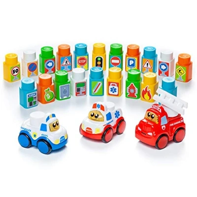 Imagen de Molto Blocks Set + 3 Coches Tapiz Grande