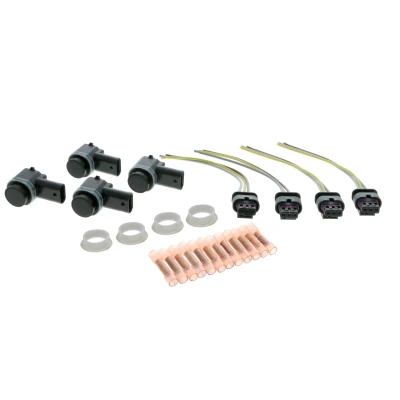 Imagen de VEMO V10 72 40825 Sensores de Aparcamiento delante y detrás negro Sensor ultrasonido VOLKSWAGEN: GOLF 6, Tiguan I, Transporter 5 Bus