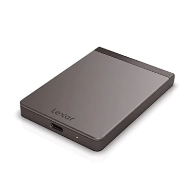 Imagen de Lexar SL200 Portable SSD 1TB, Externo, Disco Duro Sólidos Externo SSD, Hasta 550 MB/s de lectura, 400 escritura, USB C (LSL200X001T RNNNG)
