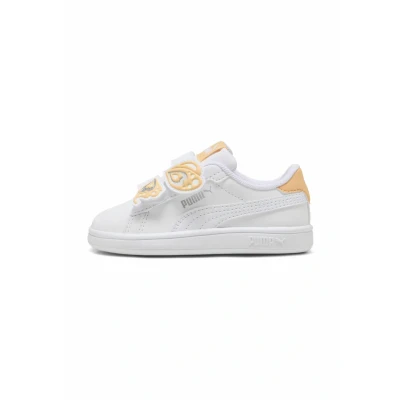 Imagen de PUMA Smash 3.0 Butterfly Toddlers&#039;Sneakers, Calzado, Blanco/Almost Apricot, 27