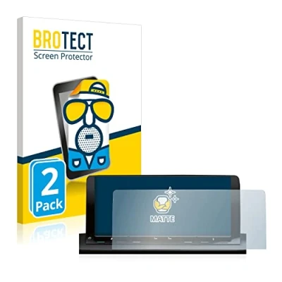 Imagen de BROTECT Protector Pantalla Anti Reflejos para Volkswagen Caddy 5 Discover Media 10&quot; (2 Unidades) Película Mate Huellas