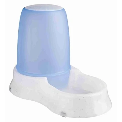Imagen de Trixie Dispensador de comida y agua para perros gatos: 1,5 L, color aleatorio