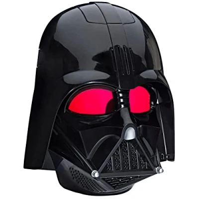 Imagen de Star Wars Darth Vader Máscara electrónica modificadora de voz Juguete para juego rol niños disfrazarse con efectos sonido
