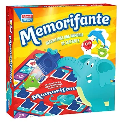 Imagen de Falomir Memorifante, Juego de Mesa Educativo para fomentar la atención y Memoria, Multicolor (1)