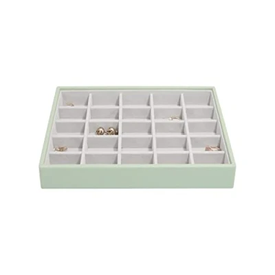 Imagen de Stackers Joyero de tamaño Mediano, Color Verde (Sage Green) Capa para Accesorios