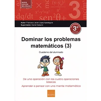 Imagen de Dominar problemas matemáticos 3º E.P. (SIN COLECCION)