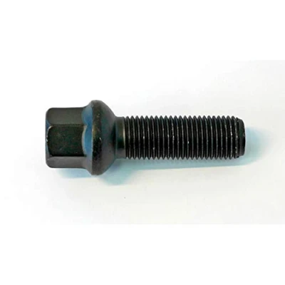 Imagen de H&amp;R B1452802 Tornillos de Rueda M14x1,5, M14 Collar esférico A/G 28 negro 10.9 17, 17 mm