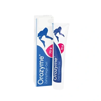 Imagen de emmi pet 1x Orozyme Gel para el cuidado dental de perros y gatos con función autolimpieza