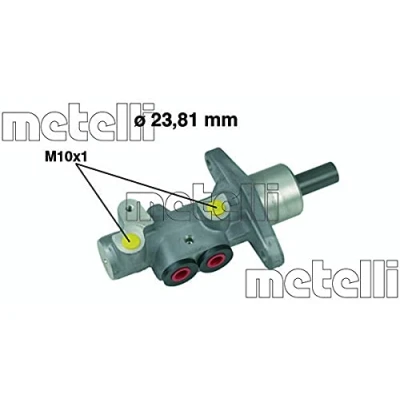 Imagen de CIFAM 202 490 Cilindro Maestro de Freno 23,81 Aluminio VOLKSWAGEN: GOLF 3, Passat B3/B4 Berlina, Vento, SEAT: Ibiza 2, Córdoba I Berlina